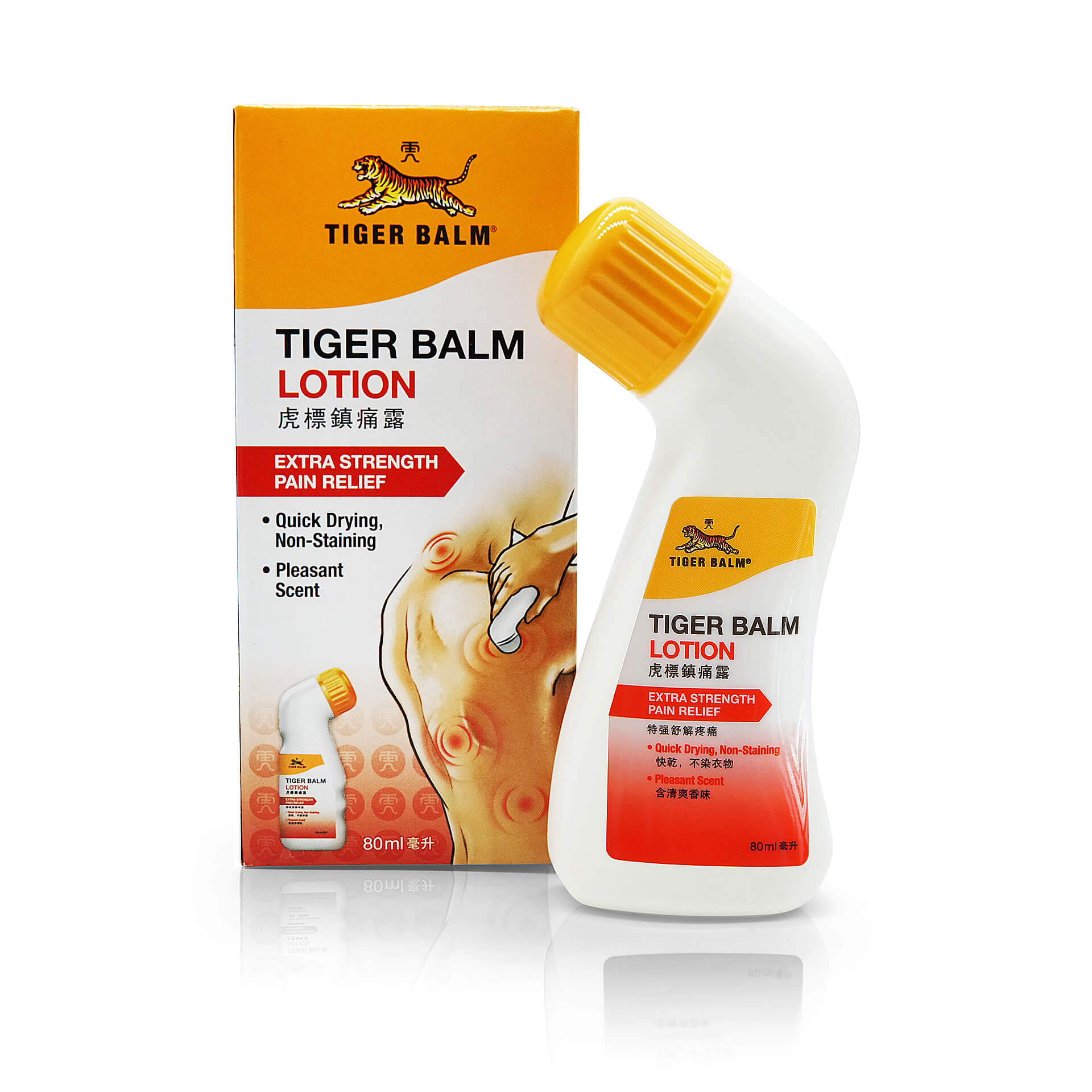 Tiger Balm Lotion - Product View: Discover the soothing Tiger Balm Lotion for relief.